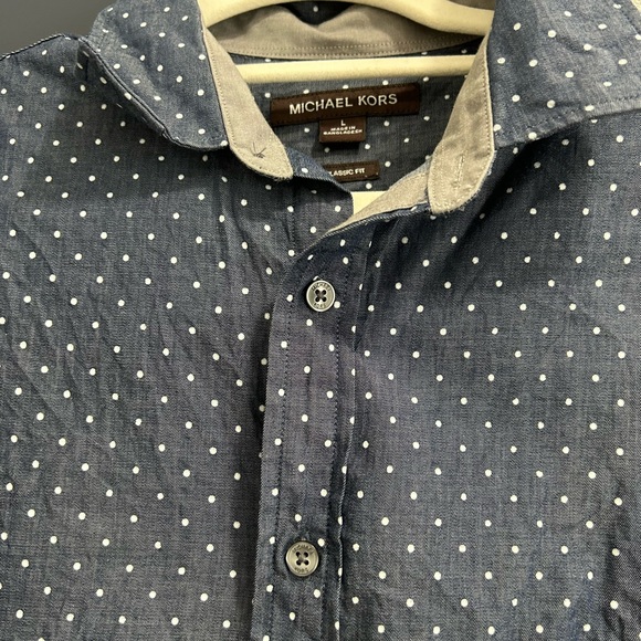 Michael Kors, short sleeve button up - Picture 2 of 5
